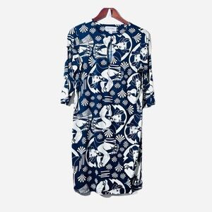 Nikki Poulos Lady Print Dress